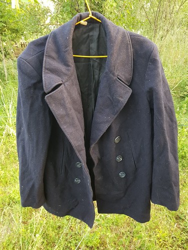 Veste ancien bleue - , caban