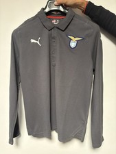 Polo Ufficiale SS LAZIO manica Lunga - Puma -Anni 2000 - Taglia L - Usata