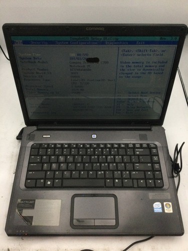 Compaq presario c700 boot - hp,