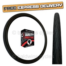 PNEUMATICO & TUBO tradizionale slick tradizionale Baldys 700x28c NERA