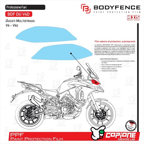 Protezione fari ducati - fari,