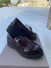 Mocassino donna pelle Lucida Bordeaux Cafenoir n. 36