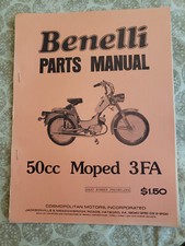 Benelli 50cc Moped 3FA Parts