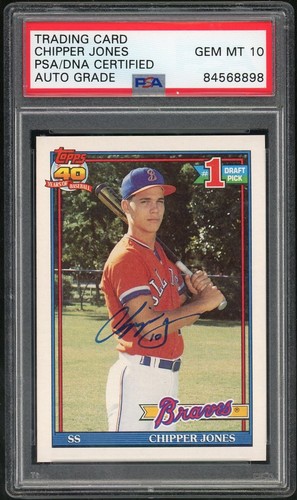 Topps chipper jones - chipper,