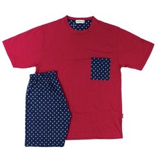 Pigiama girocollo in cotone