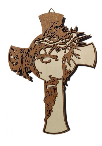 Crocifisso legno due - crocifisso,