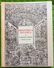 Bibliotheca botanica di Lodovico Caldesi l'erbario ed i libri