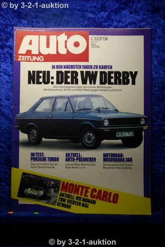 Auto rivista porsche - rivista, 4/77