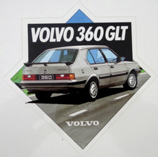 Adesivo Pubblicità Volvo 360 Glt Berlina Oldtimer Classic Svezia 80er