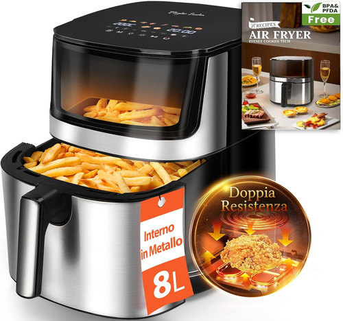 Friggitrice aria 2000w - aria, 8l,