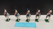 Tradition 5 miniature militari piombo Alpini Italia Africa Orientale 1887