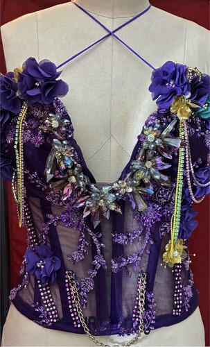 Sensazionale top bustier - , viola