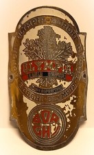 OLYMPIA FREGIO STEMMA BICI EPOCA BICICLETTA HEAD BADGE BICYCLE