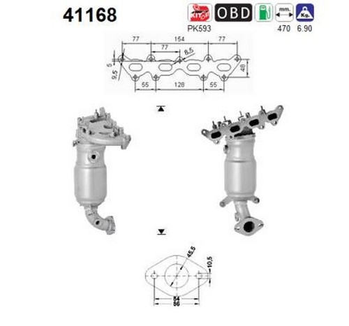 105 catalizzatore per - catalizzatore,