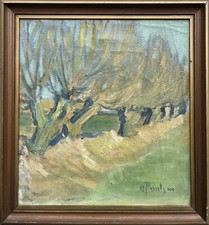 Quadro olio impressionista