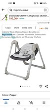 INGLESINA dondolo neonato elettrico