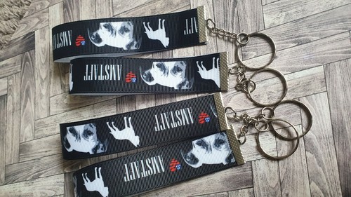 Portachiavi nastro amstaff - portachiavi,