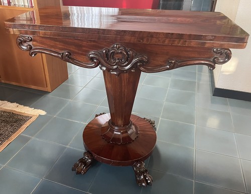 Tavolo gioco vittoriano - tavolo,