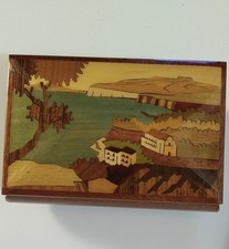 Box Carillon Portagioie Sorrentino Intagliato 