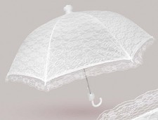 OMBRELLO PERLETTI DA SPOSA