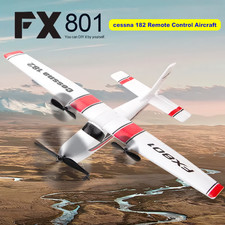 ✅FX801 Aereo RC Schiuma EPP 2.4G 2CH RTF Telecomando Apertura Alare Aereo Fisso DE