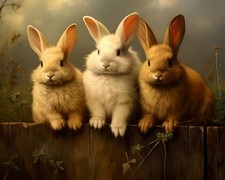 Quadro dipinto olio animali