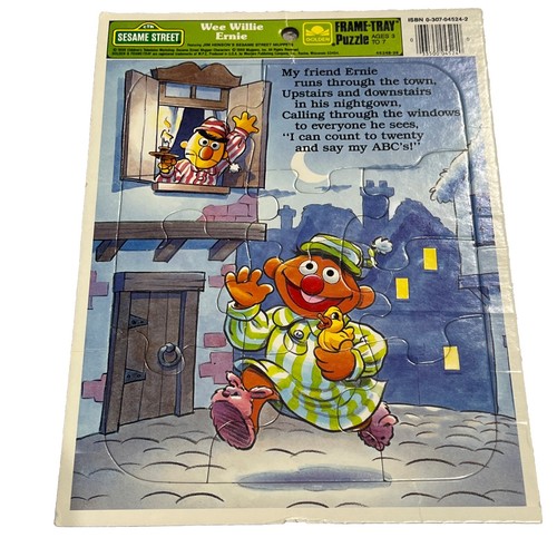 Puzzle vintage 1989 sesame - vintage,