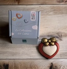 Thun Addobbo Cuore Rosso e Oro Lovers Club. Nuono