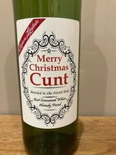 BUON NATALE C*NT Etichette