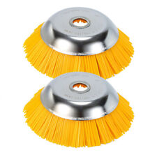 1/2 x spazzola per erbacce spazzola per erbacce selvatiche 200 mm decespugliatore nylon decespugliatore