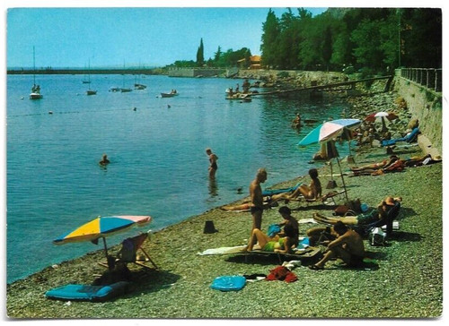 Cartolina trieste sistiana - cartolina, di