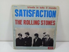 ROLLING STONES SATISFACTION F12220   DISCO  45 GIRI VINILE 