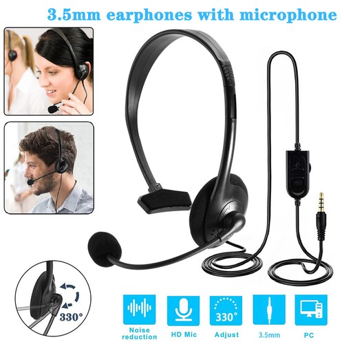 Cuffie auricolari 5mm con - 3.5mm,