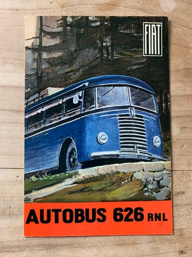 Fiat autobus 626 - 626, rnl-catalogo