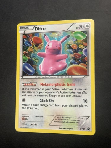 Pokemon tcg ditto xy40 - ditto, black