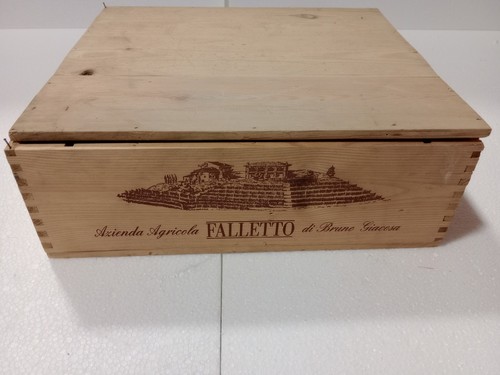 Cassetta legno bruno giacosa - legno,