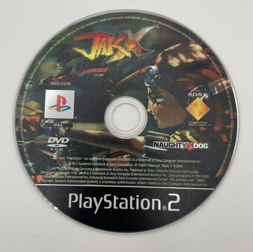 Jak ps2 sony - x,