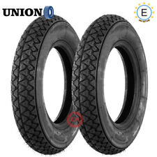 COPPIA PNEUMATICI GOMME RINFORZATI 100.90-10 PIAGGIO APE 2T EURO4 50 2018-19