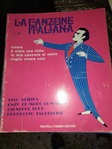 Canzone italiana fascicolo - canzone, italiana-fascicolo