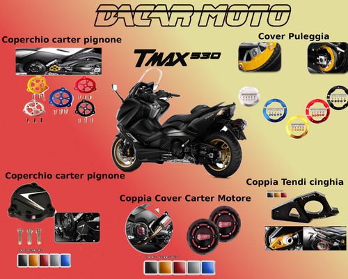 Kit accessori per yamaha tmax - accessori,