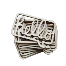  10 Pcs Soprammobili Legno