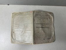 Piaggio Ciao C7E Libretto