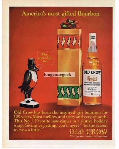 1964 old crow kentucky - crow,