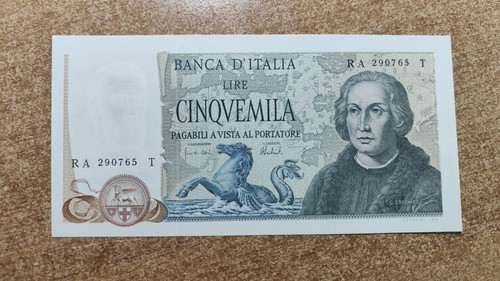 5000 lire colombo caravelle - 5000,