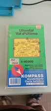 ultental val d'ultimo 052 kompass 1:40000 guida alpine itinerari sci alpinismo