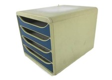 Cassettiera vintage plastica