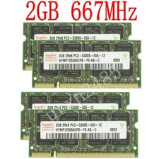 8 GB 4x 2 GB / 1 GB PC2-5300S