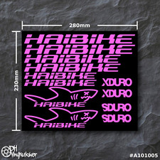 Haibike Sticker Rosa | Set