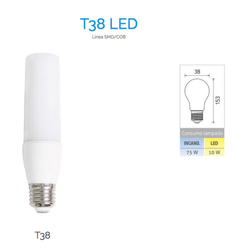 Lampadina tubolare led t38 14w - lampadina,