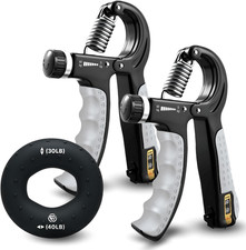 FUNFLEX Allenatore Mano Dita, Set Allenamento Forza Presa, Trainer Avambraccio R